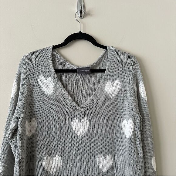 Wooden Ships-In Love V-Neck Sweater (M/L) - Picture 6 of 11